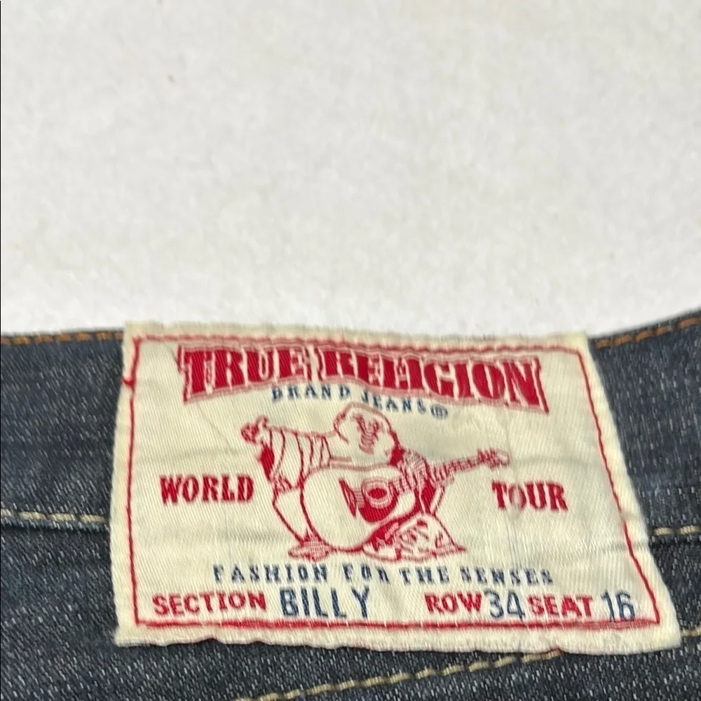 True Religion Wide Leg Y2K shorts